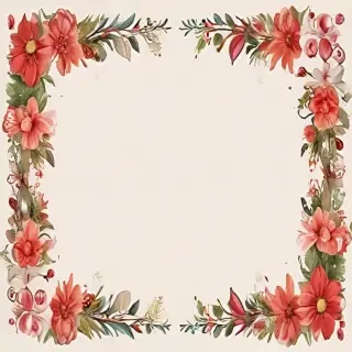 floral page borders