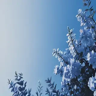 blue bg aesthetic