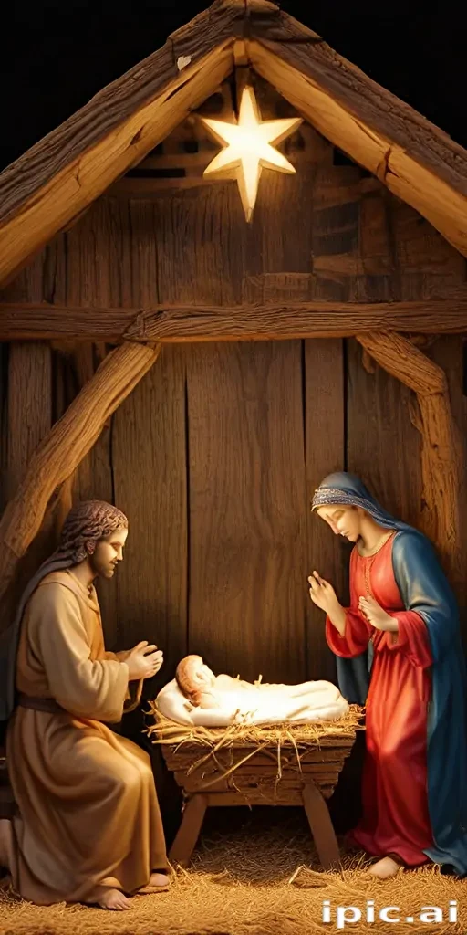 images of the manger scene