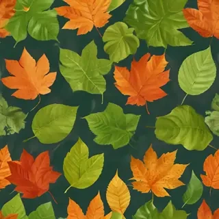 leaves no background