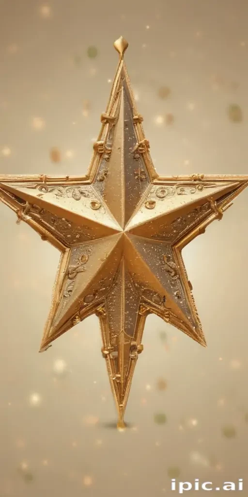 christmas star clipart