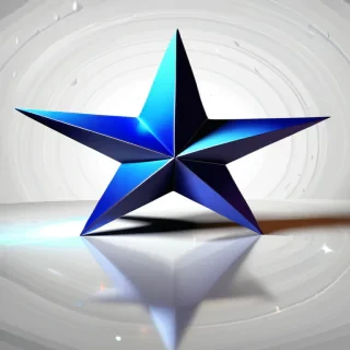 3d star png