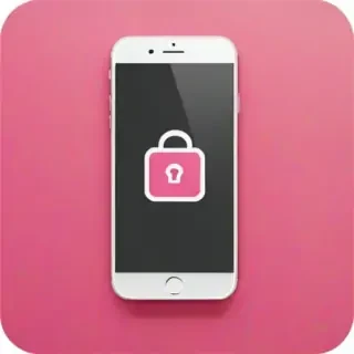 pink lock screen