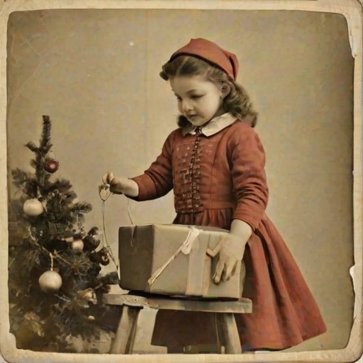 vintage merry christmas