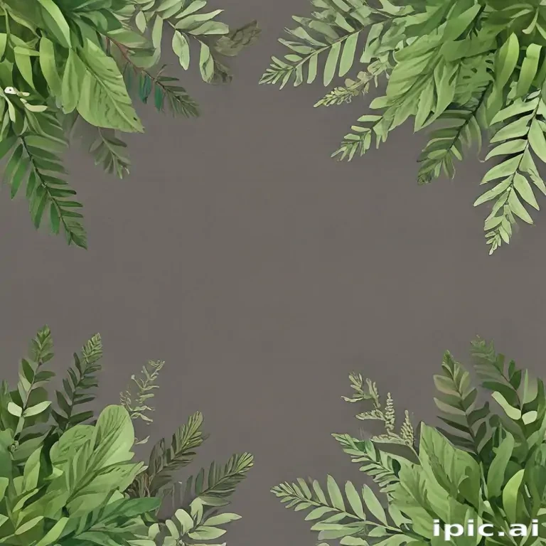 greenery border