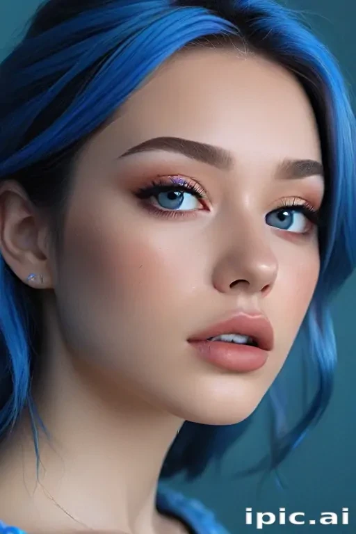 blue aesthetic pic