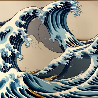 the great wave off kanagawa