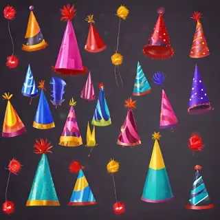 party hats png