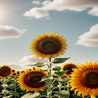 sunflower background