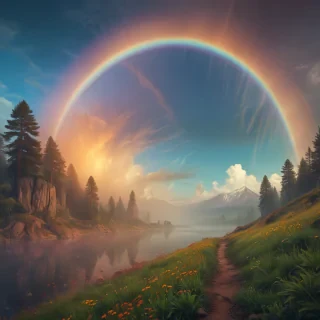 rainbow zoom backgrounds