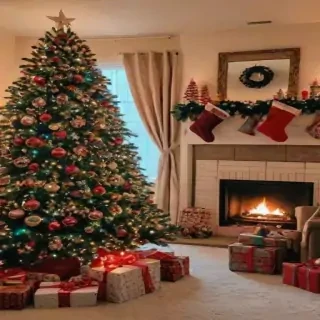 christmas pics aesthetic
