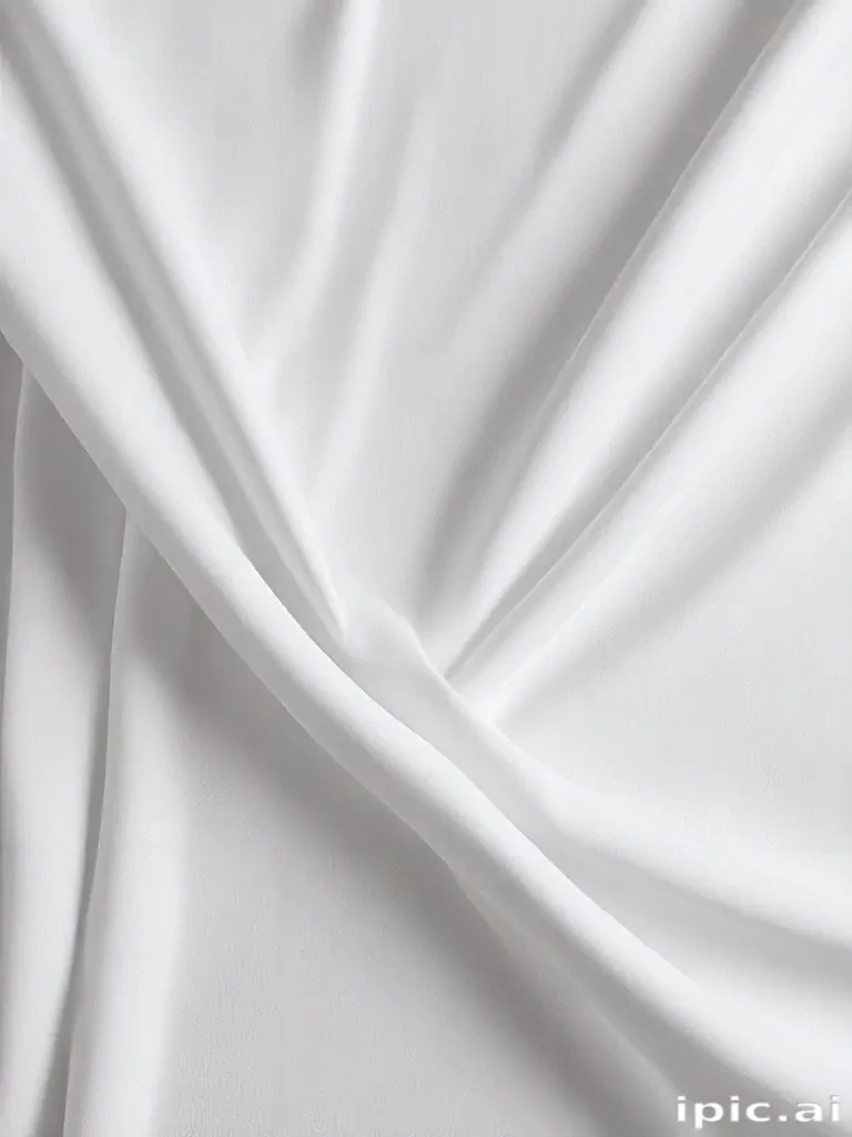 white fabric background