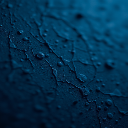 Generate an abstract dark blue texture image with high detail using a DSLR camera at f/8 aperture, ISO 100, shutter speed 1/60 second, with a close-up view, using a macro lens for enhanced clarity and depth.