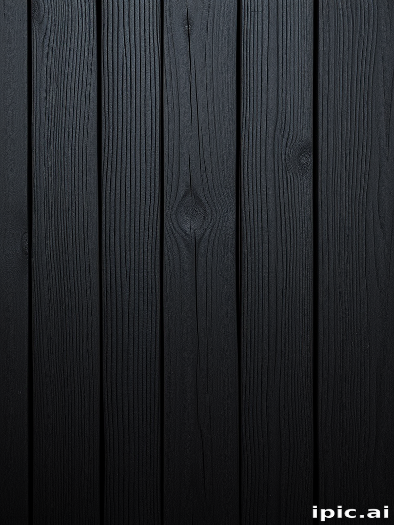 black wood background