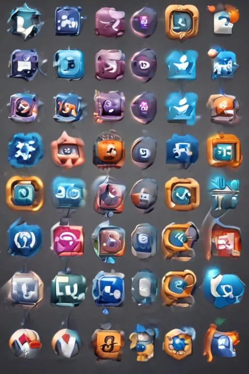 social media icons