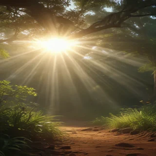 sun rays png