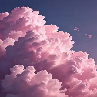 pink cloud wallpaper