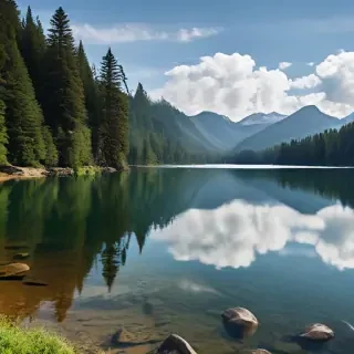 lake background