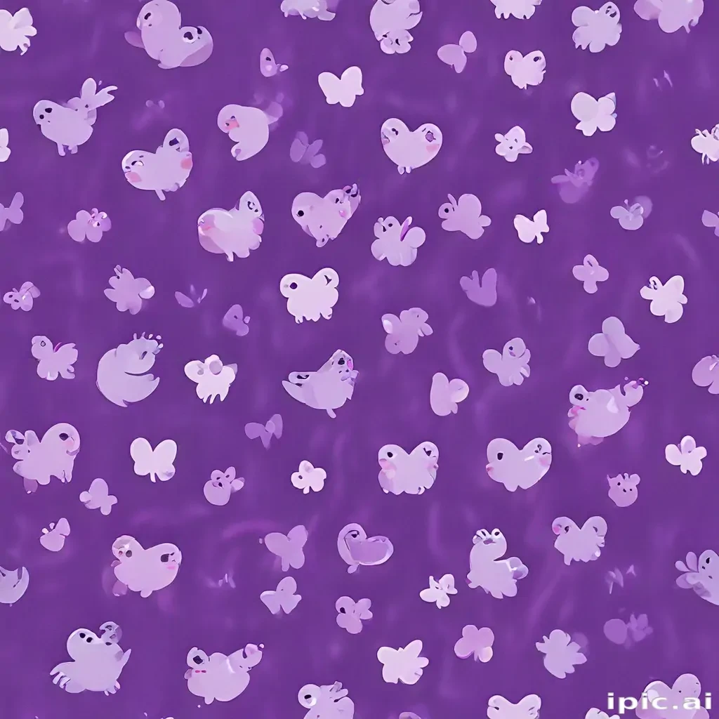 cute purple wallpapers