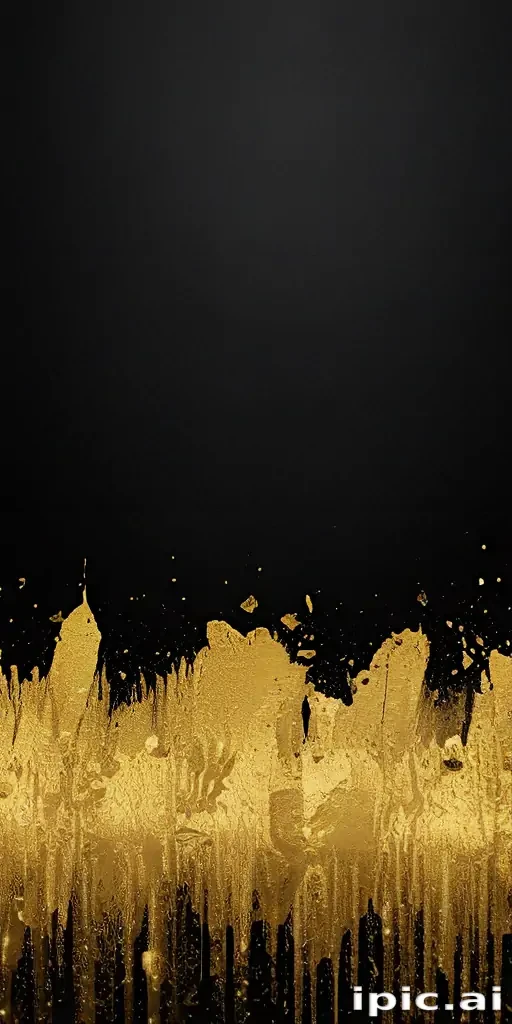 gold black background