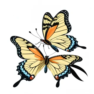 images of drawings of butterflies