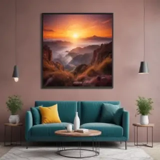 wall art mockup free