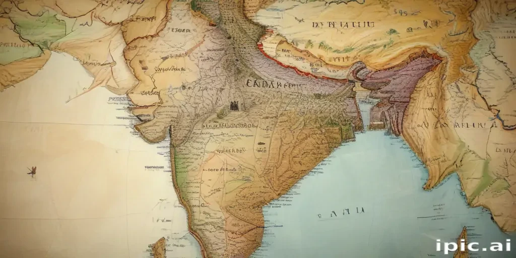 map of india