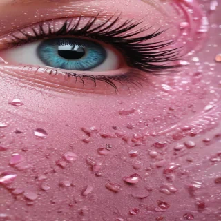 pink glitter aesthetic