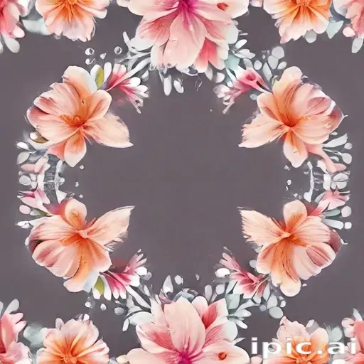 flower circle png