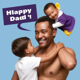 happy fathers day png