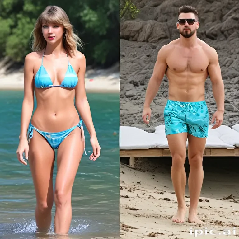 taylor swift bikini travis kelce