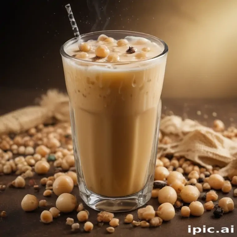 milk tea boba wallpaper