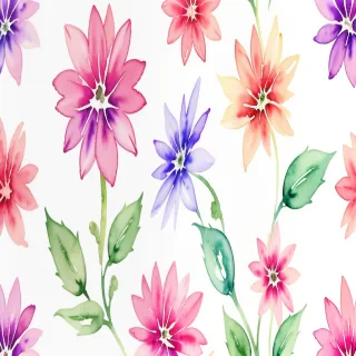 watercolor flower background