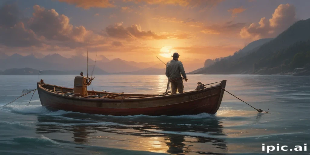 rod in fishing