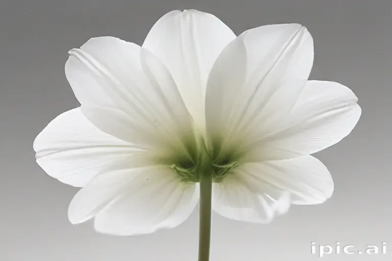 white flower transparent