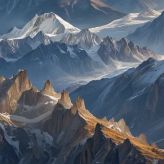 transparent mountains