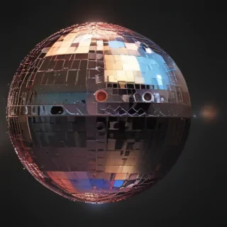 mirrorball png