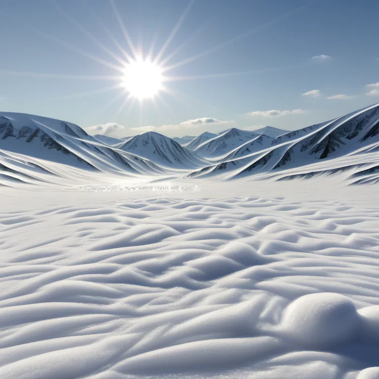 transparent snow