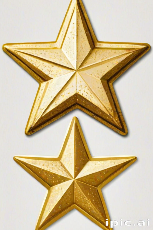 gold star sticker png