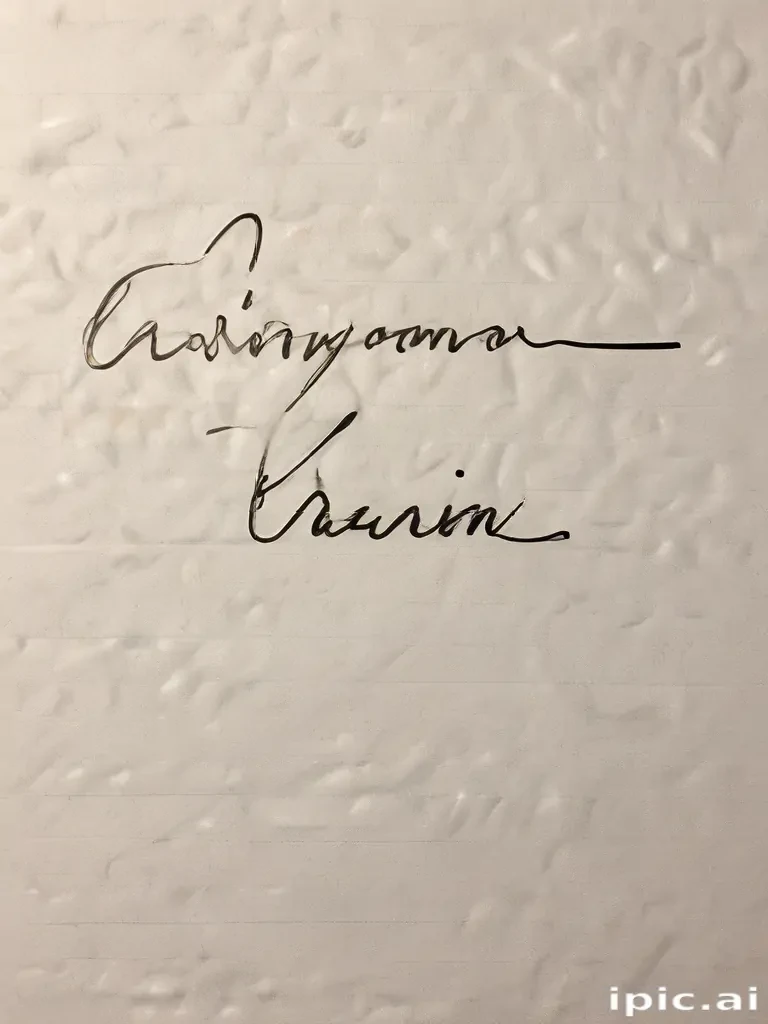 kevin in cursive
