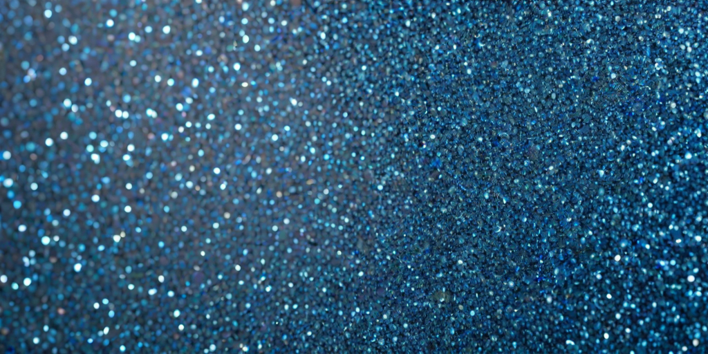 blue glitter background