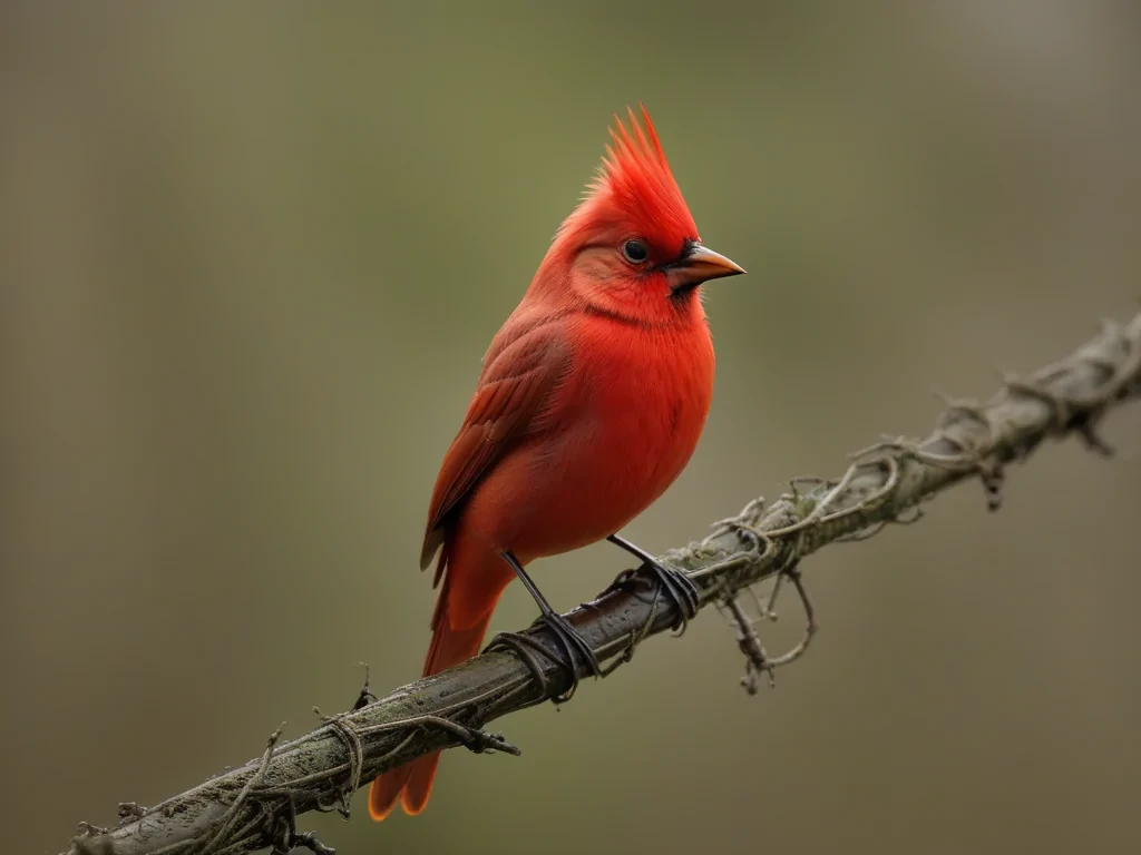 red bird