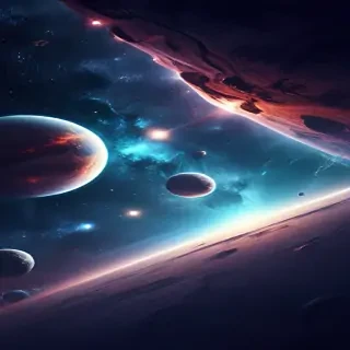 space wallpaper phone