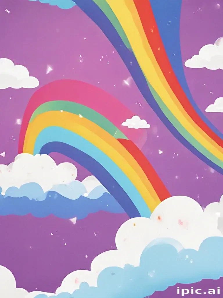cute rainbow backgrounds