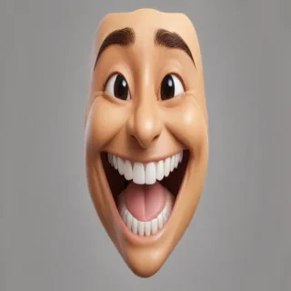 laugh emoji transparent background