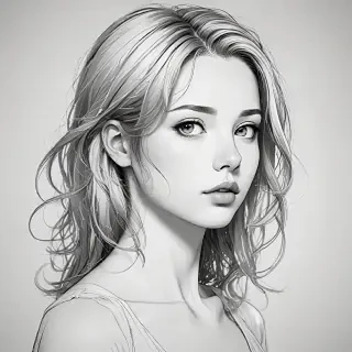 transparent line art