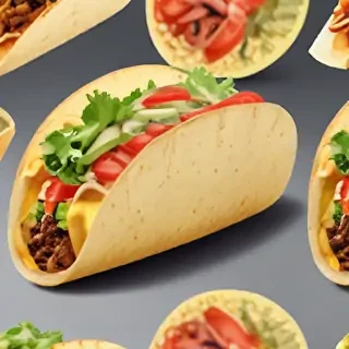 transparent taco