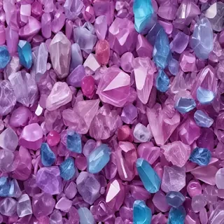crystals background