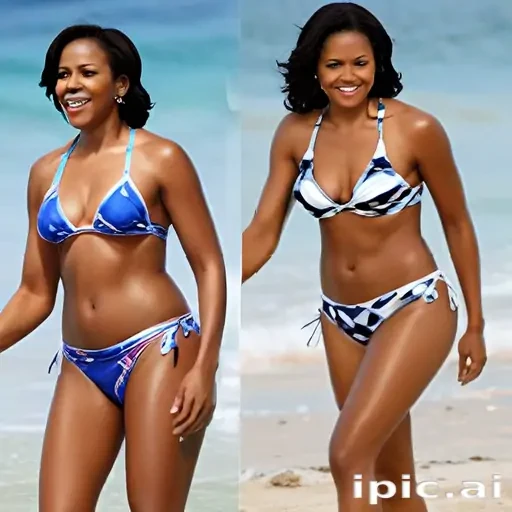 michelle obama in bikini