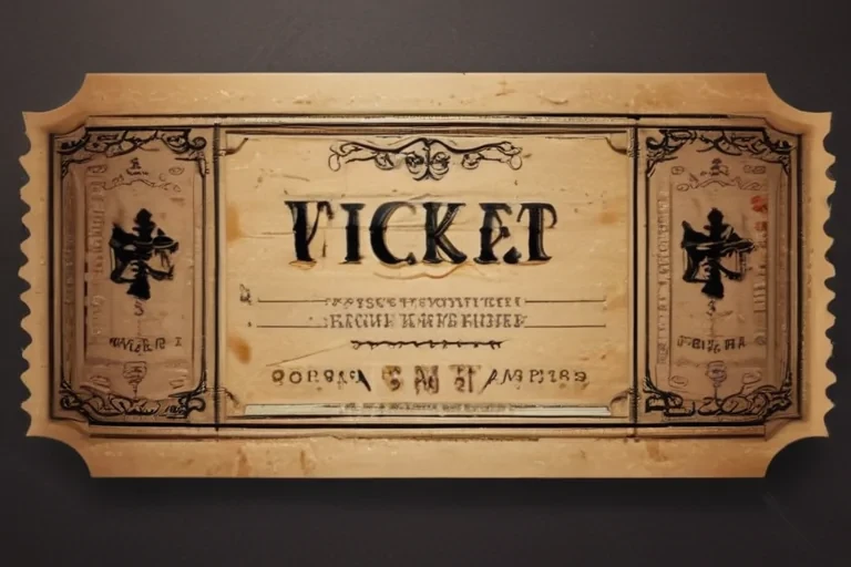 ticket clipart